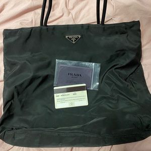 Prada Nylon Shoulder Bag